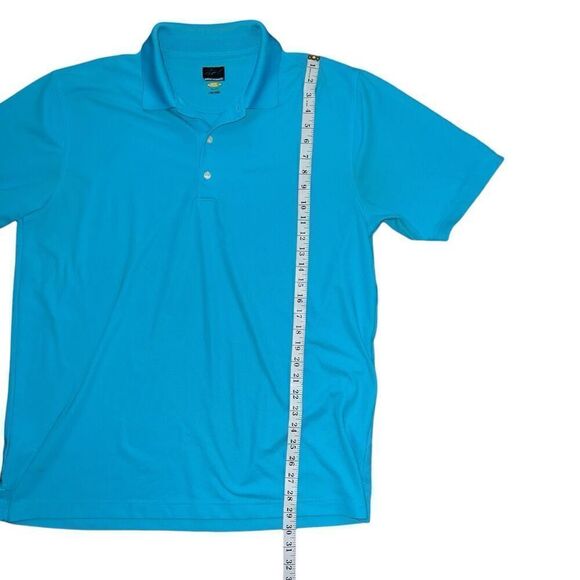 GREG NORMAN Play Dry Men’s Short Sleeve Light Blue Polo Size XL - Picture 6 of 6